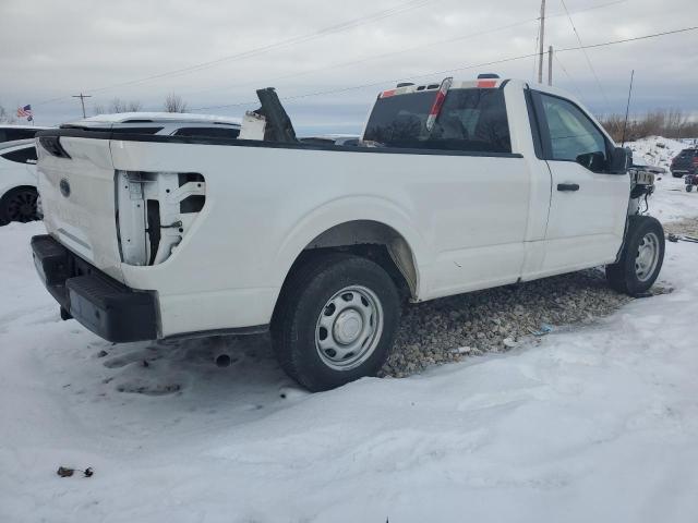 FORD F150 2022 white  gas 1FTMF1CB3NKD89943 photo #4