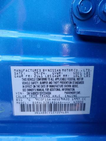2025 NISSAN SENTRA SV - 3N1AB8CV1SY224684
