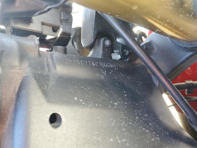 2022 HONDA CBR1000 RA JH2SC7752NK500156