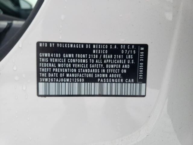 2016 VOLKSWAGEN JETTA S - 3VW267AJ8GM212589
