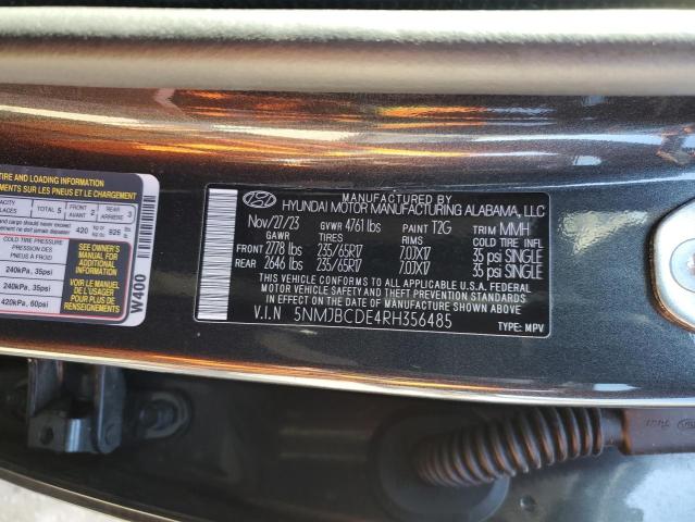 2024 HYUNDAI TUCSON SEL 5NMJBCDE4RH356485