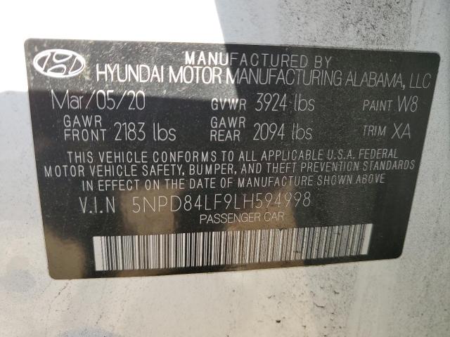 2020 HYUNDAI ELANTRA SE - 5NPD84LF9LH594998