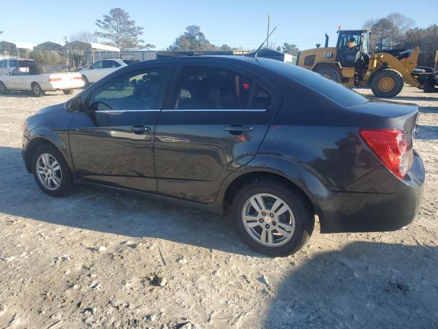 CHEVROLET SONIC LT 2014 gray sedan 4d gas 1G1JC5SH3E4159745 photo #3