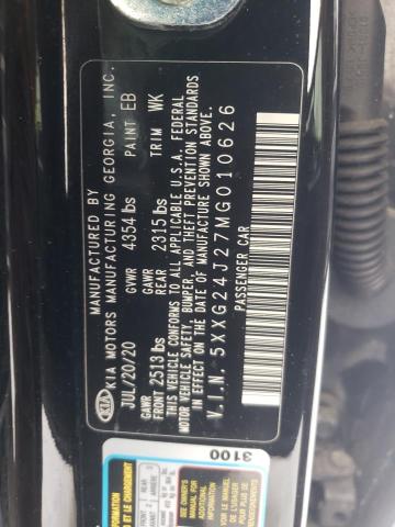 2021 KIA K5 LX 5XXG24J27MG010626