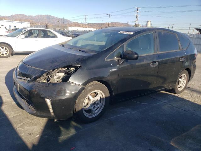 TOYOTA PRIUS V 2012 black  hybrid engine JTDZN3EU8C3030419 photo #1