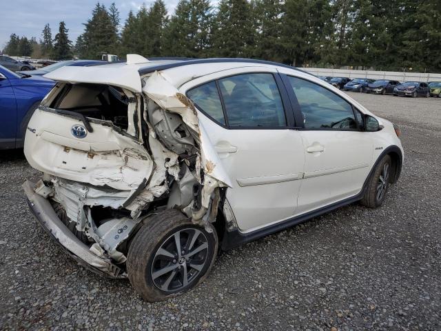 TOYOTA PRIUS C 2019 white  hybrid engine JTDKDTB30K1624691 photo #4