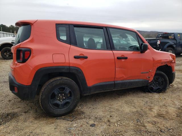 Vin: zaccjbab9jpj46475, lot: 41775175, jeep renegade sport 20183