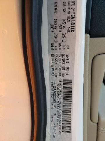 2016 JEEP GRAND CHER - 1C4RJFAG9GC310076