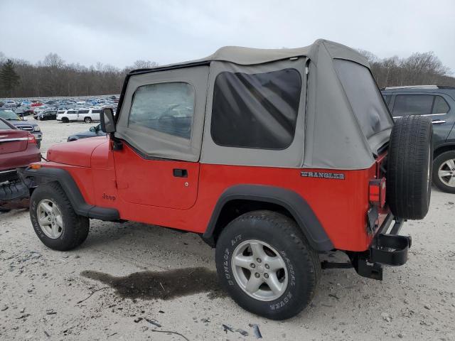 JEEP WRANGLER / 1990 red  gas 2J4FY19E5LJ531768 photo #3