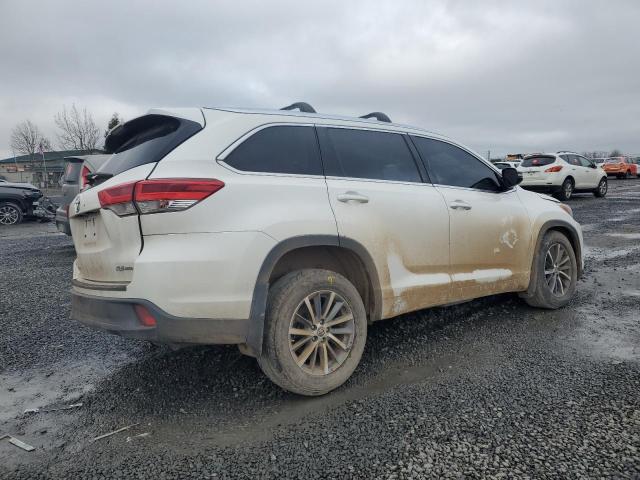 TOYOTA HIGHLANDER 2018 white  gas 5TDJZRFH0JS560210 photo #4