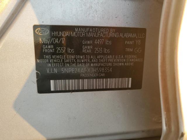 2018 HYUNDAI SONATA SE - 5NPE24AFXJH598354