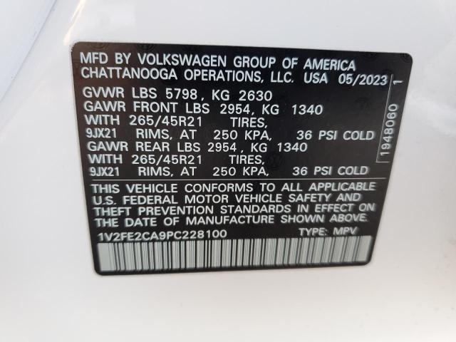 2023 VOLKSWAGEN ATLAS CROS 1V2FE2CA9PC228100