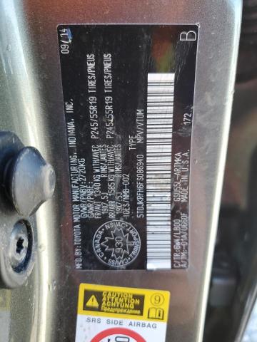 2015 TOYOTA HIGHLANDER - 5TDJKRFH6FS086940