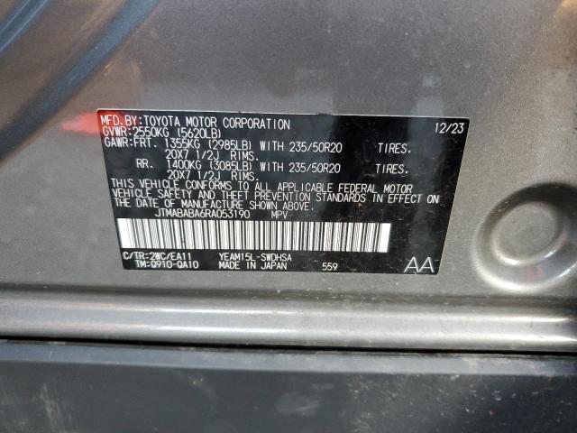 2024 SUBARU SOLTERRA P JTMABABA6RA053190