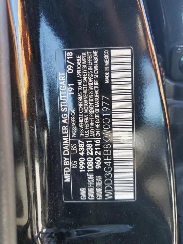 2019 MERCEDES-BENZ A 220 - WDD3G4EB8KW001977