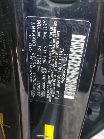 2016 HYUNDAI GENESIS 3. - KMHGN4JE4GU117192