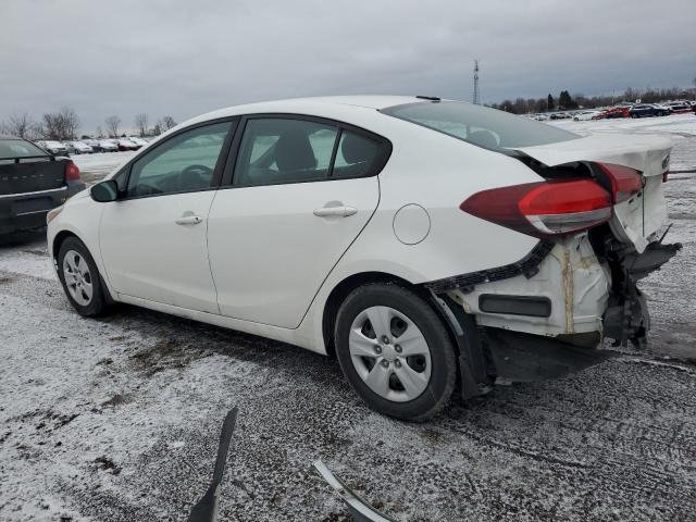 KIA FORTE LX 2017 white  gas 3KPFK4A71HE092021 photo #3