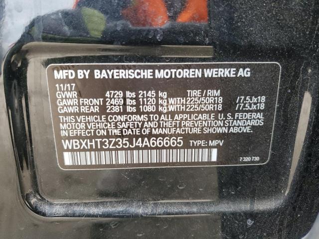 2018 BMW X1 XDRIVE2 - WBXHT3Z35J4A66665