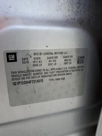 2015 CHEVROLET CRUZE L 1G1P15SH4F7214915