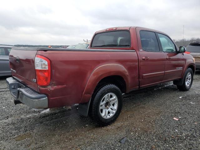 TOYOTA TUNDRA DOU 2006 red  gas 5TBET34126S520667 photo #4