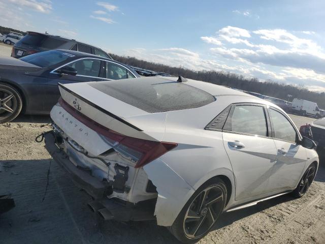 Vin: kmhlr4af9pu544587, lot: 42118415, hyundai elantra n line 20233