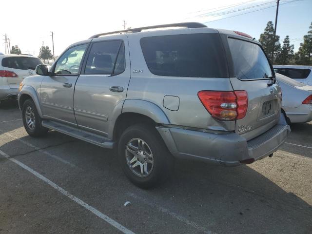 TOYOTA SEQUOIA SR 2003 silver  gas 5TDZT34A13S190413 photo #3