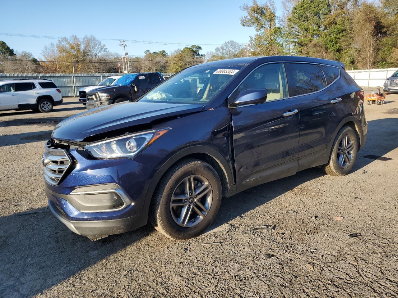 Lot #3284795523 2018 HYUNDAI SANTA FE S