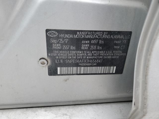2018 HYUNDAI SONATA SPO - 5NPE34AFXJH656847