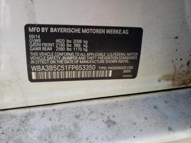 2015 BMW 328 XI SUL - WBA3B5C51FP653350