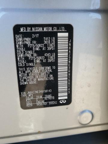 2017 INFINITI QX80 BASE - JN8AZ2NE2H9156143