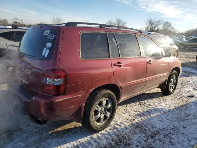 TOYOTA HIGHLANDER 2004 red  gas JTEEP21A040005687 photo #4