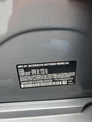 2024 BMW M340XI 3MW49FF03R8E30509