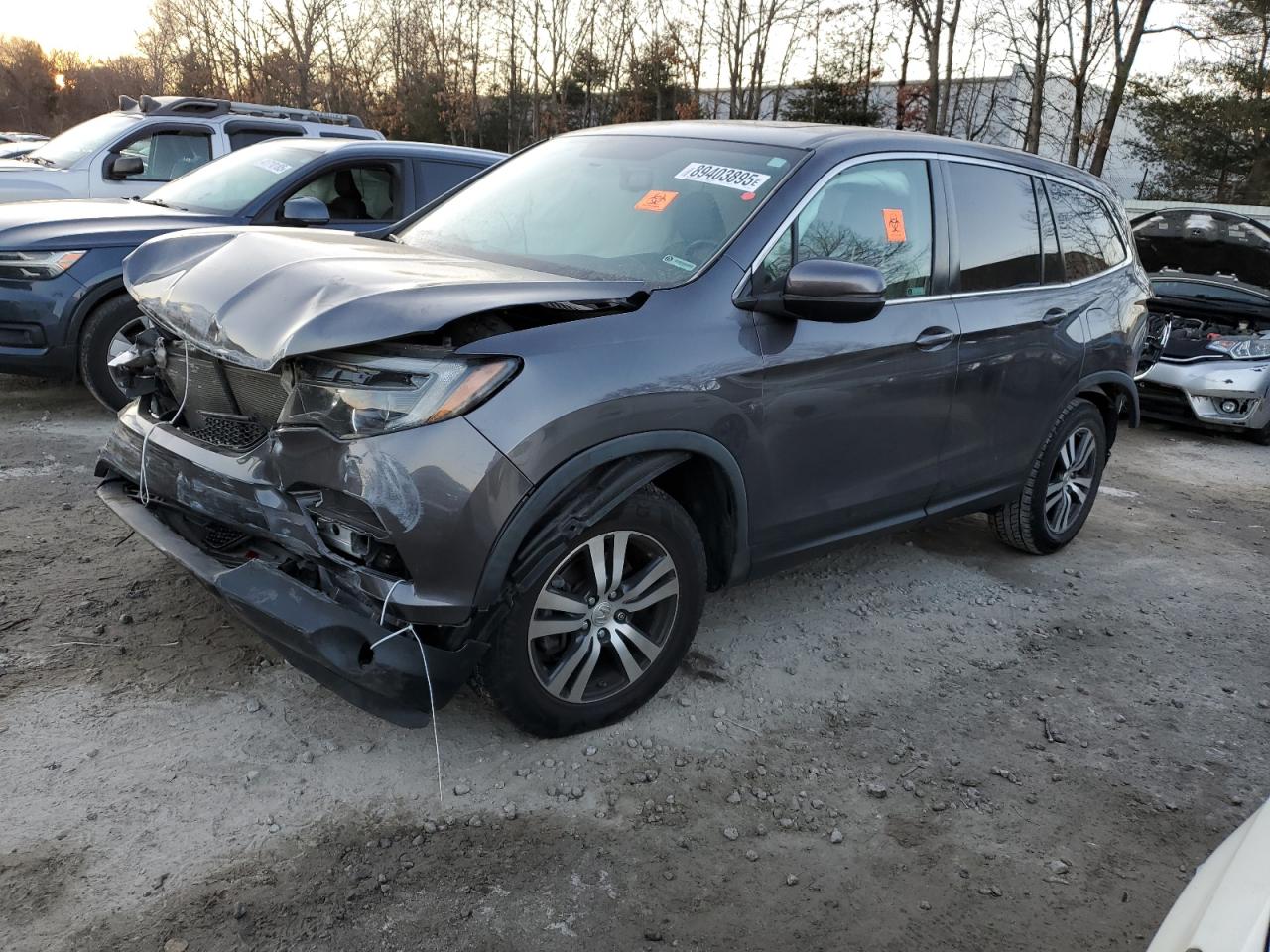 5FNYF6H57JB031818 HONDA PILOT EXL 2018
