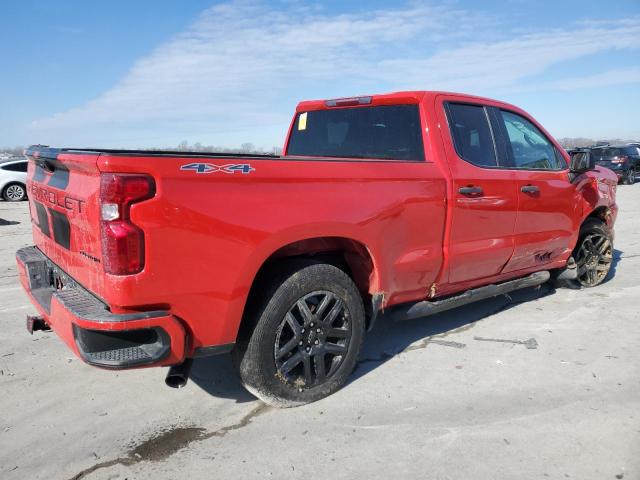 CHEVROLET SILVERADO 2022 red  gas 1GCRDBEK9NZ505166 photo #4