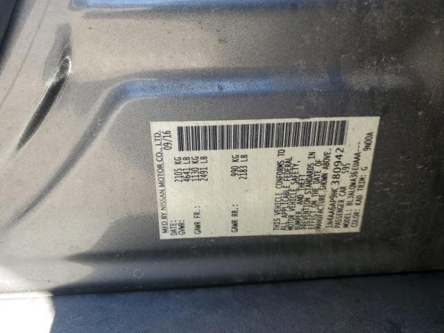 2017 NISSAN MAXIMA 3.5 1N4AA6AP9HC380942