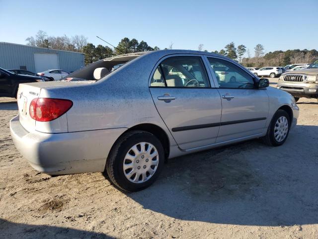 TOYOTA COROLLA CE 2005 silver  gas 2T1BR32E25C460220 photo #4