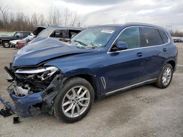 BMW X5 XDRIVE4 2019 blue  gas 5UXCR6C59KLL09012 photo #1