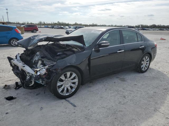 HYUNDAI GENESIS 3. 2010 black  gas KMHGC4DE2AU105762 photo #1