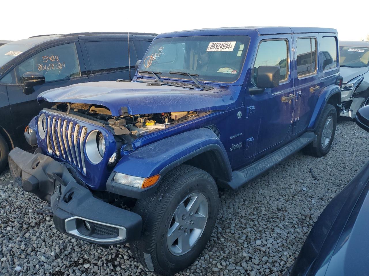  Salvage Jeep Wrangler