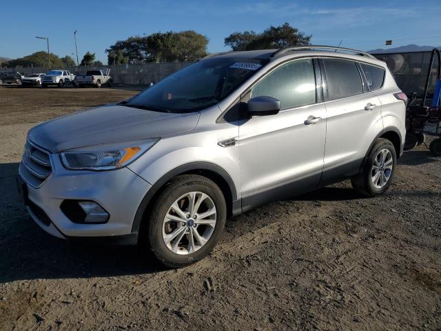 FORD ESCAPE SE 2018 silver  gas 1FMCU9GD4JUC12808 photo #1