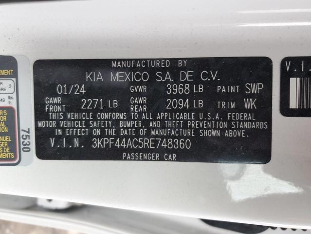 2024 KIA FORTE GT - 3KPF44AC5RE748360
