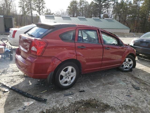 DODGE CALIBER SX 2008 red hatchbac gas 1B3HB48B08D594086 photo #4