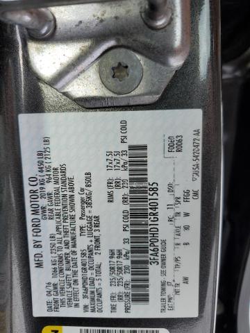 2016 FORD FUSION SE - 3FA6P0HD1GR401585