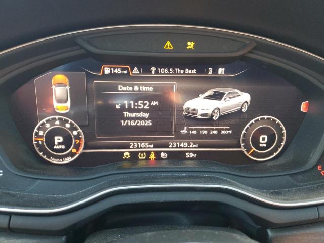 2018 AUDI A5 PRESTIG WAU2NGF54JN009016