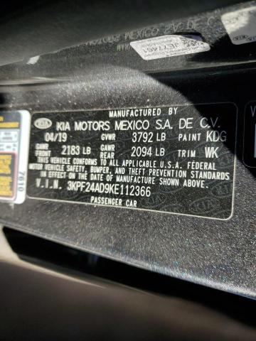 2019 KIA FORTE FE - 3KPF24AD9KE112366