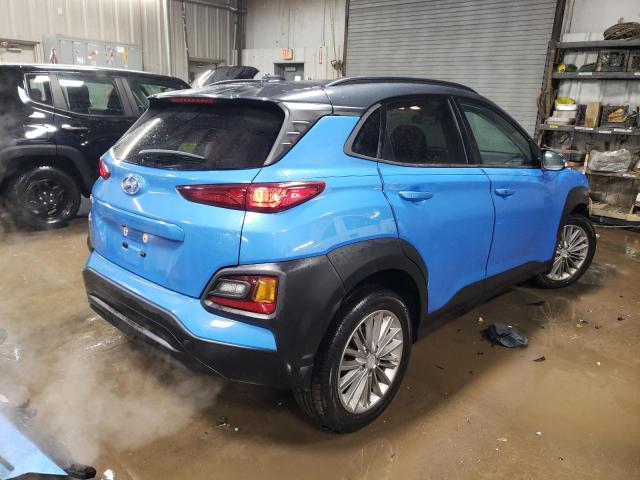 HYUNDAI KONA SEL 2021 blue  gas KM8K22AA6MU618505 photo #4