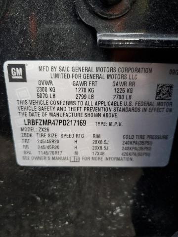2023 BUICK ENVISION P - LRBFZMR47PD217169