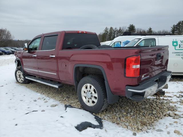 GMC SIERRA K25 2015 burgundy crew pic diesel 1GT12ZE82FF615897 photo #3