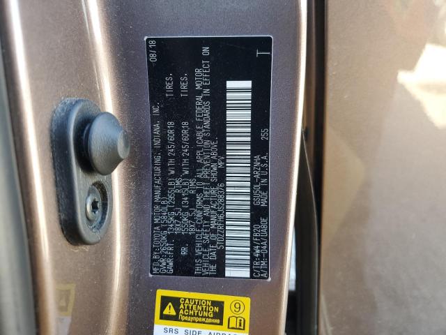 2018 TOYOTA HIGHLANDER 5TDZZRFH6JS288376