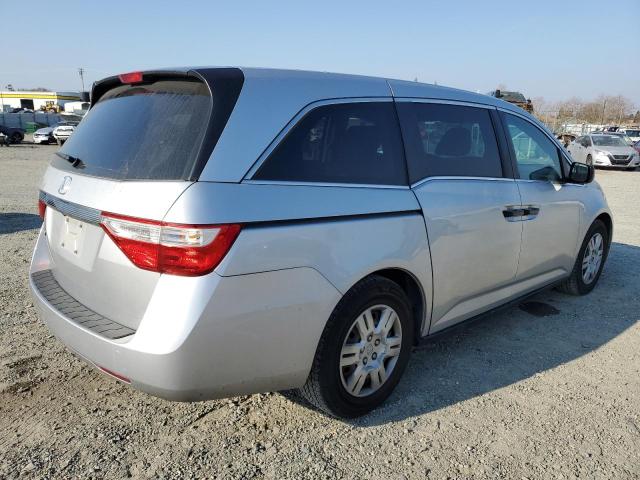 HONDA ODYSSEY LX 2013 silver  gas 5FNRL5H20DB062801 photo #4